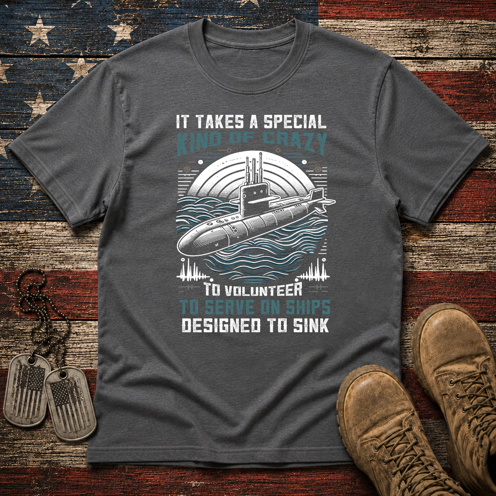Navy Submarine Classic Tee