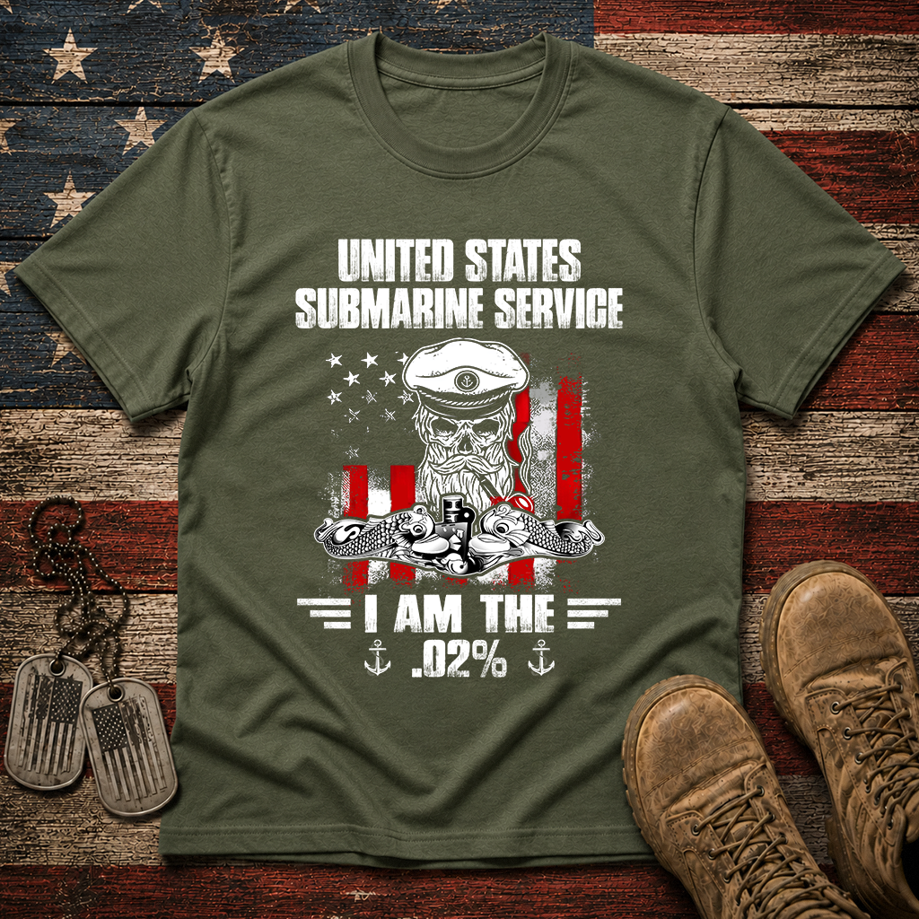 Navy Submarine Service Classic Tee