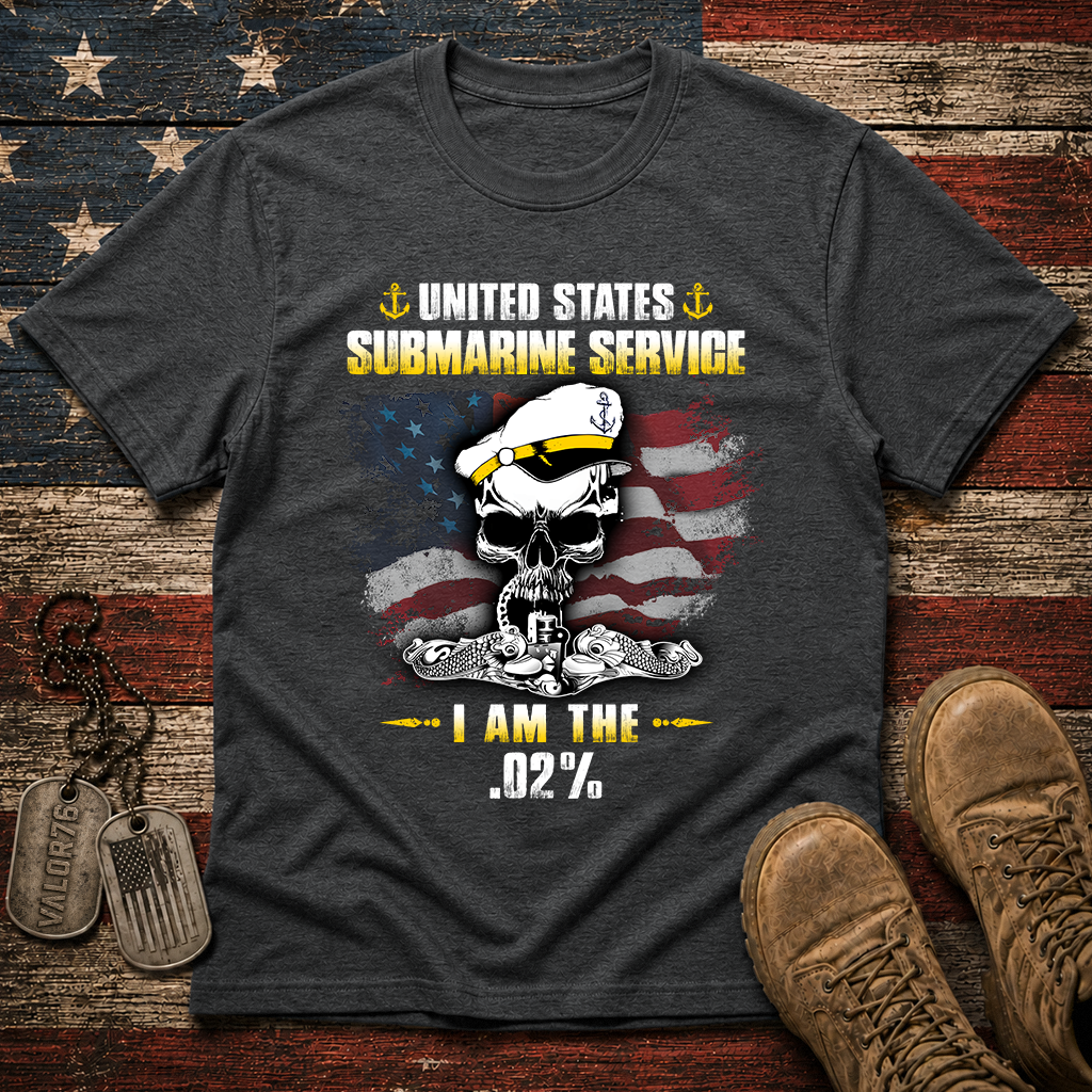 I Am The .02 Navy Submarine Classic Tee
