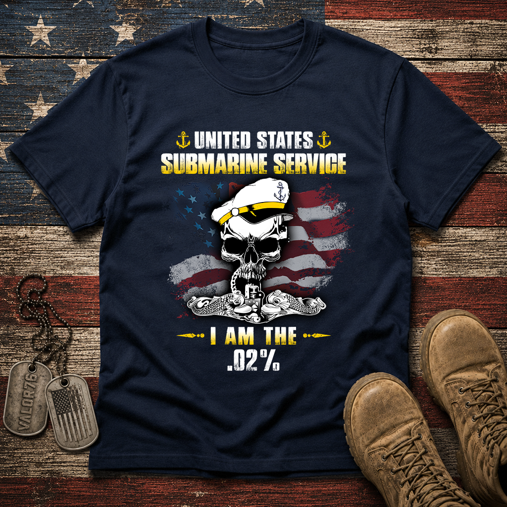 I Am The .02 Navy Submarine Classic Tee