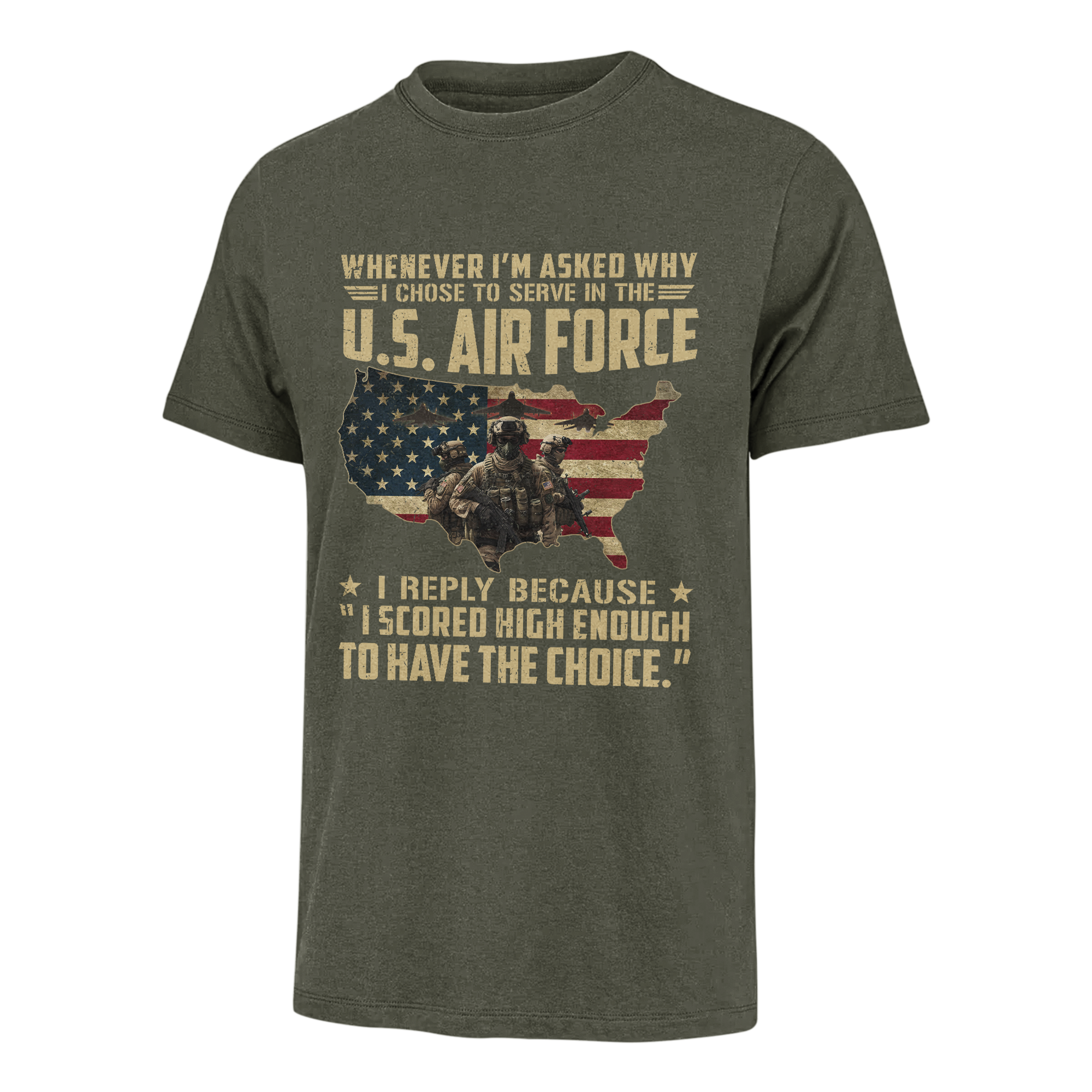 I Chose To Serve In The Air Force Classic T-Shirt