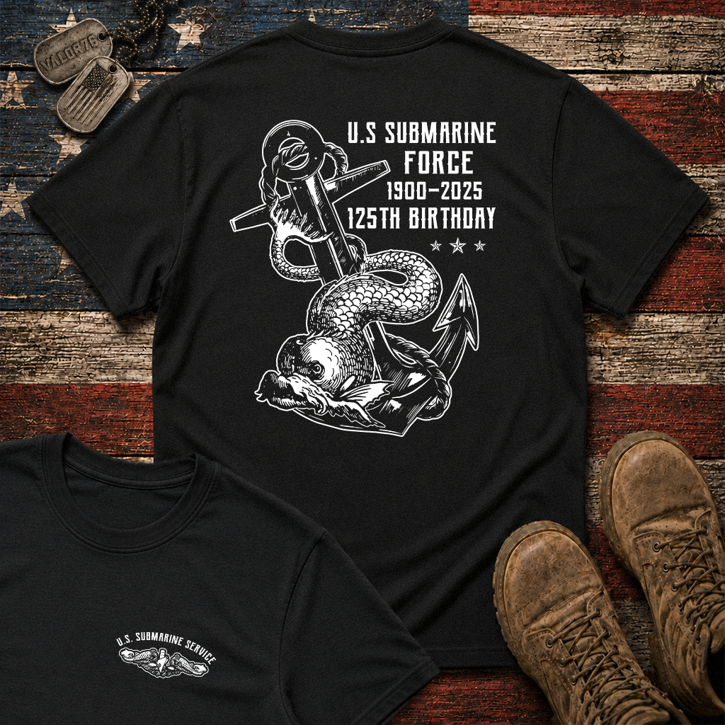 Navy Submarine 125th Birthday Classic Tee