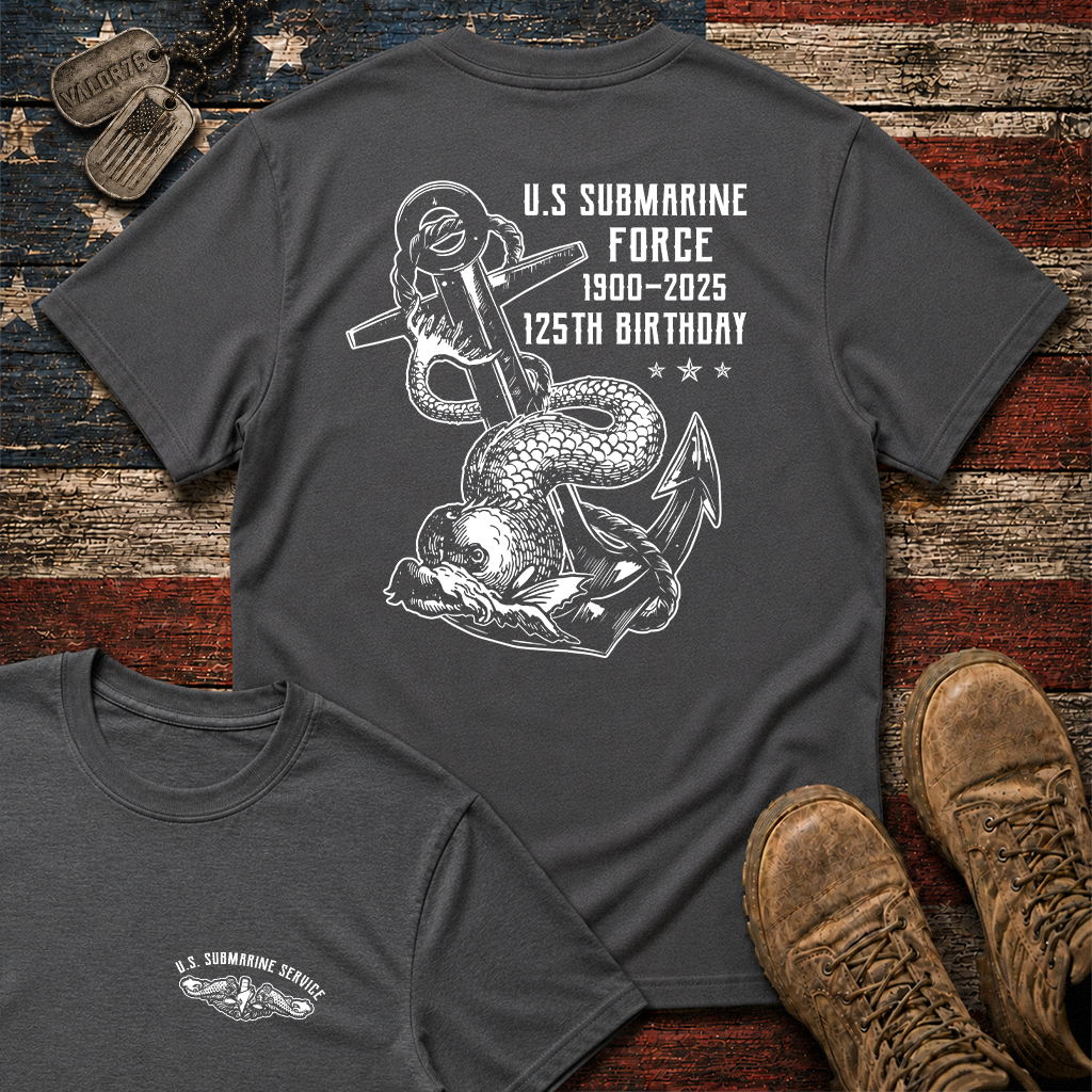 Navy Submarine 125th Birthday Classic Tee