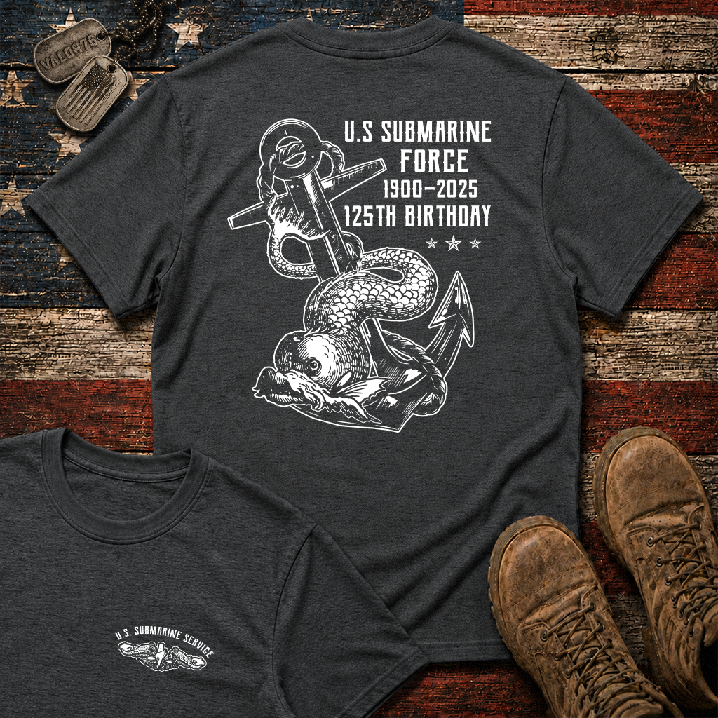 Navy Submarine 125th Birthday Classic Tee