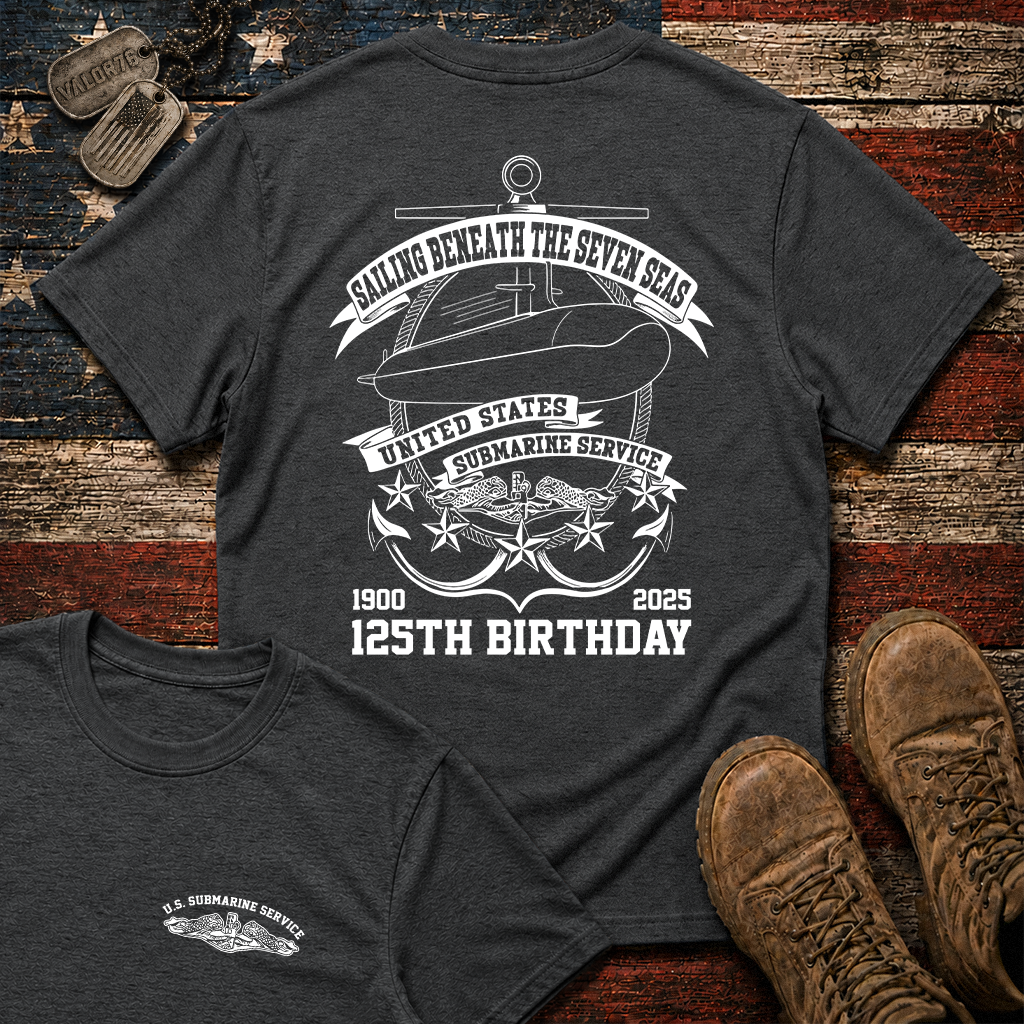 Navy Submarine 125th Birthday Classic Tee