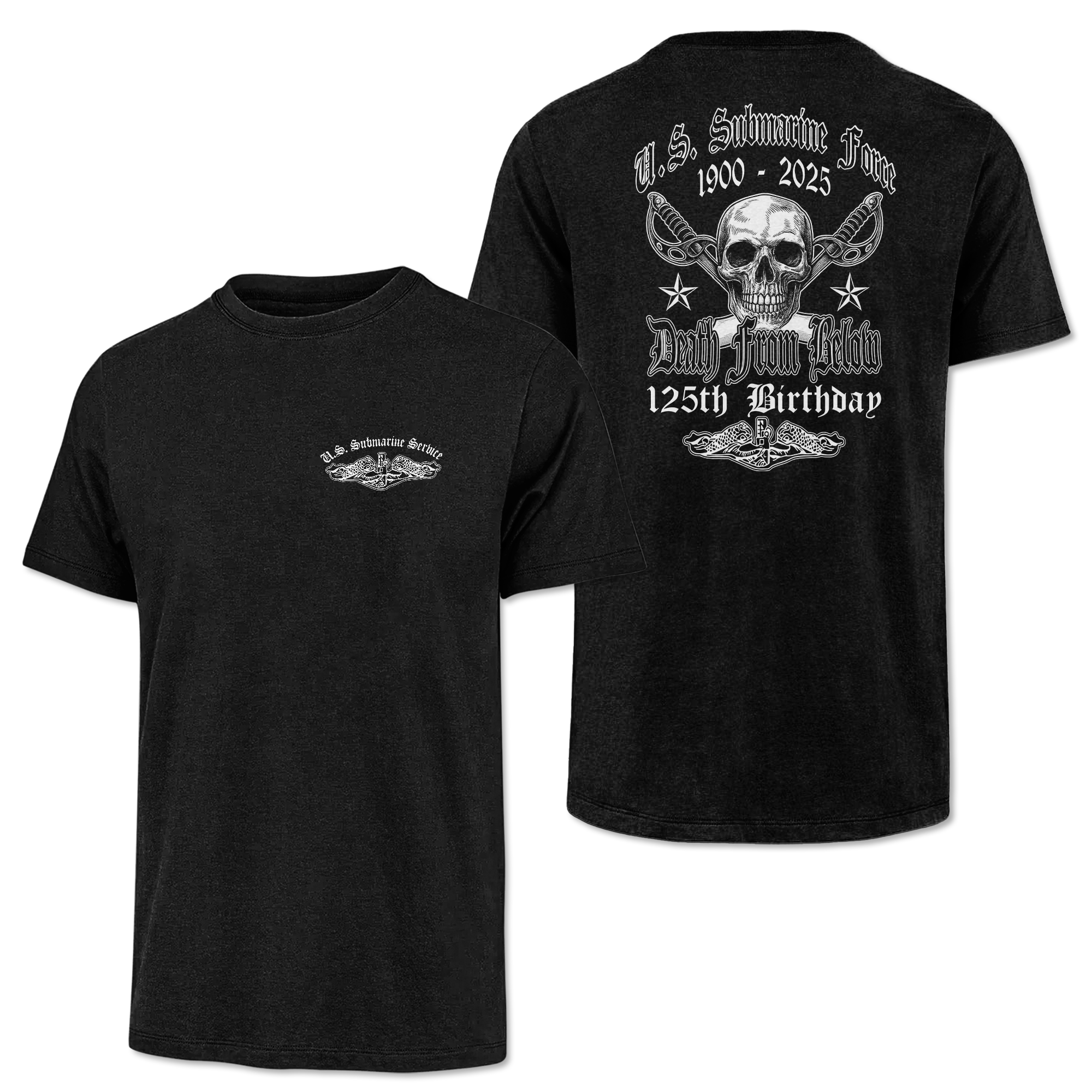 Navy Submarine 125th Birthday Classic Tee