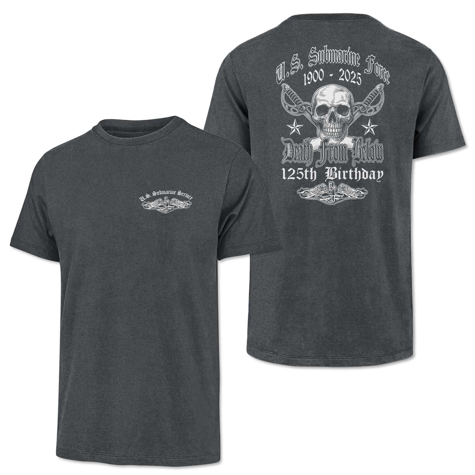 Navy Submarine 125th Birthday Classic Tee