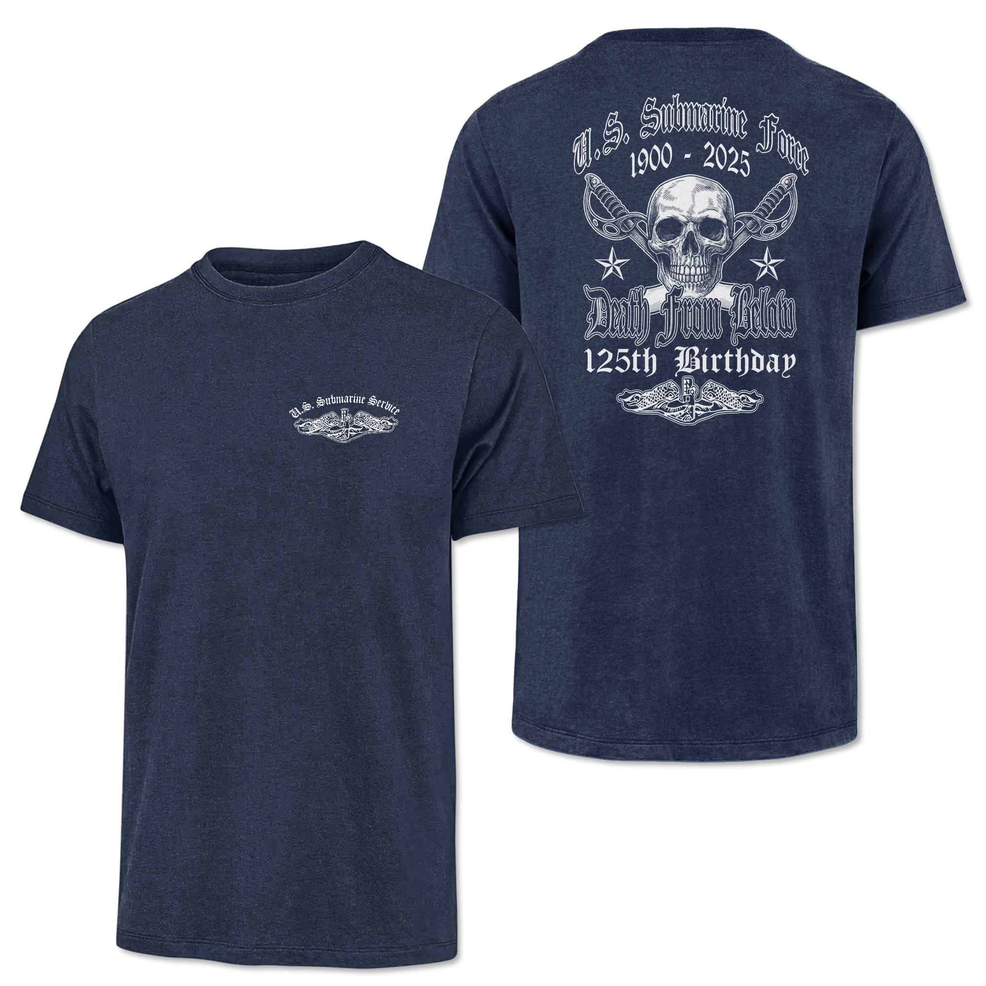 Navy Submarine 125th Birthday Classic Tee