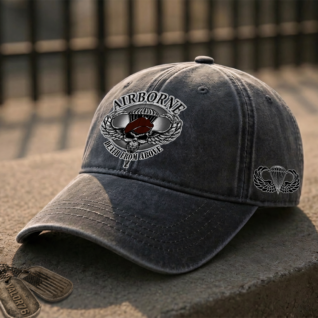 Airborne Death From Above Washed Cap
