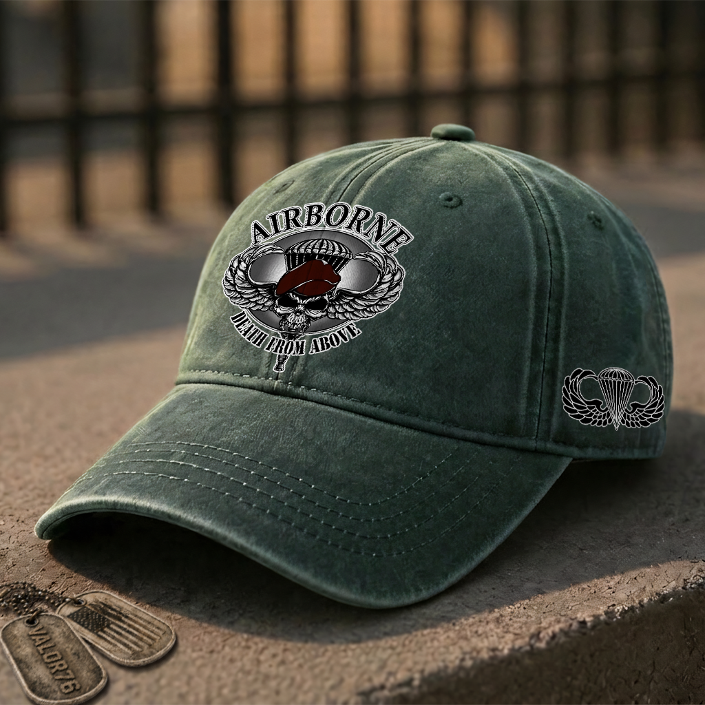Airborne Death From Above Washed Cap