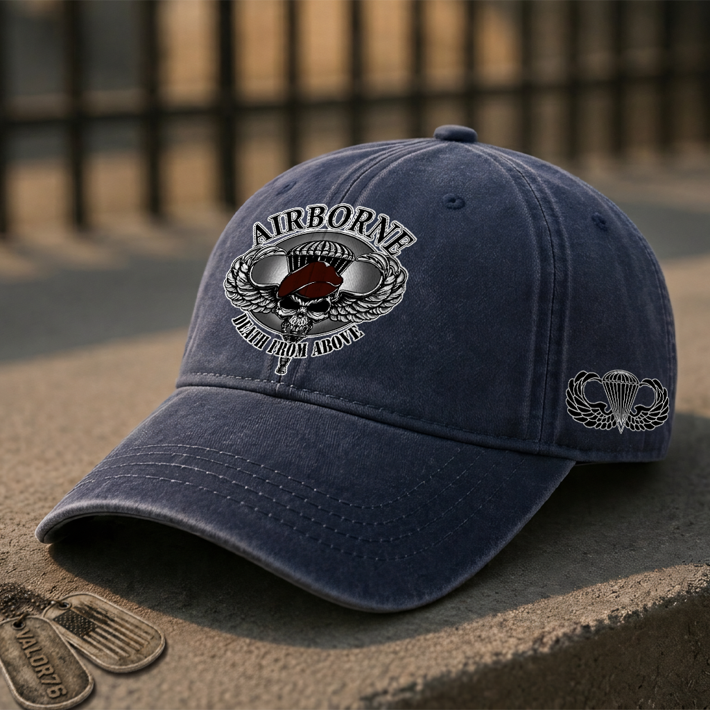Airborne Death From Above Washed Cap