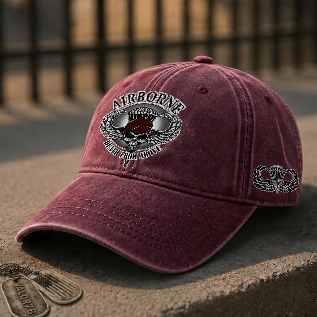 Airborne Death From Above Washed Cap