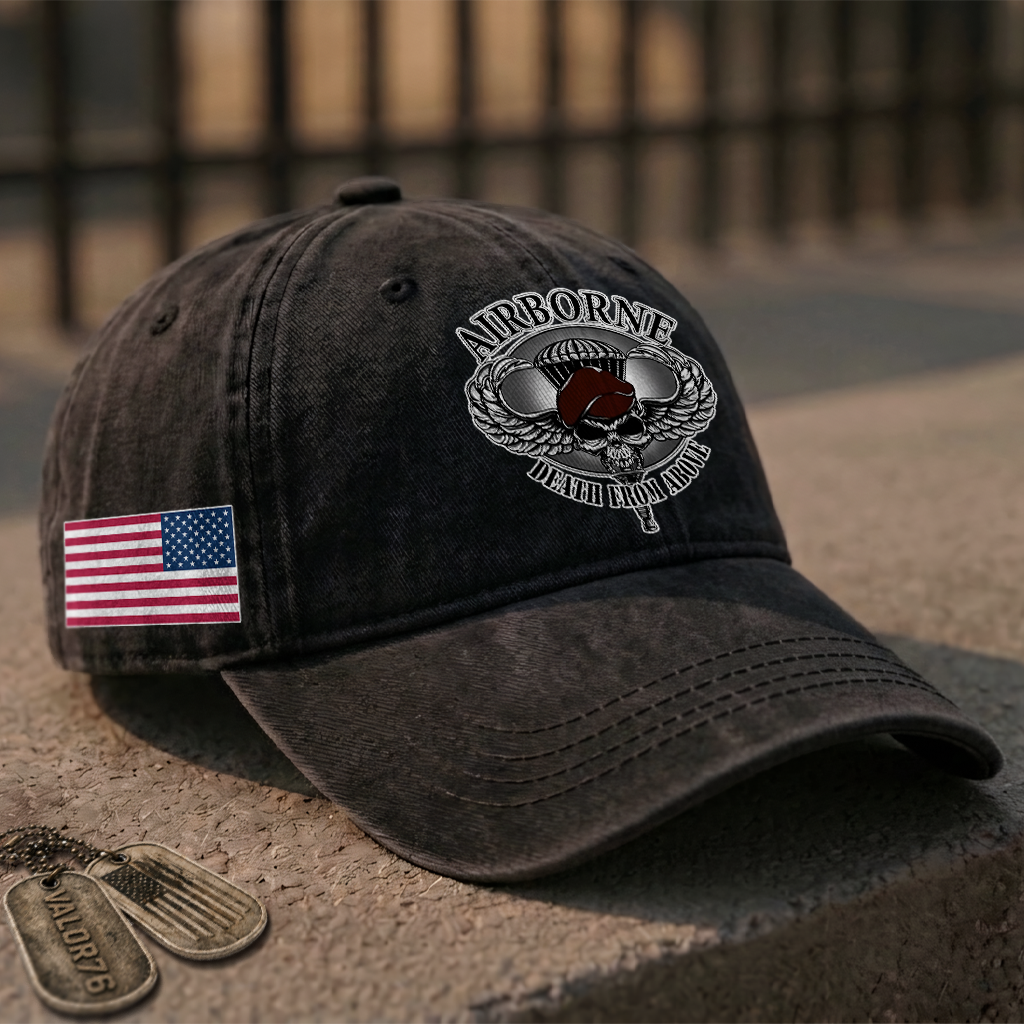 Airborne Death From Above Washed Cap