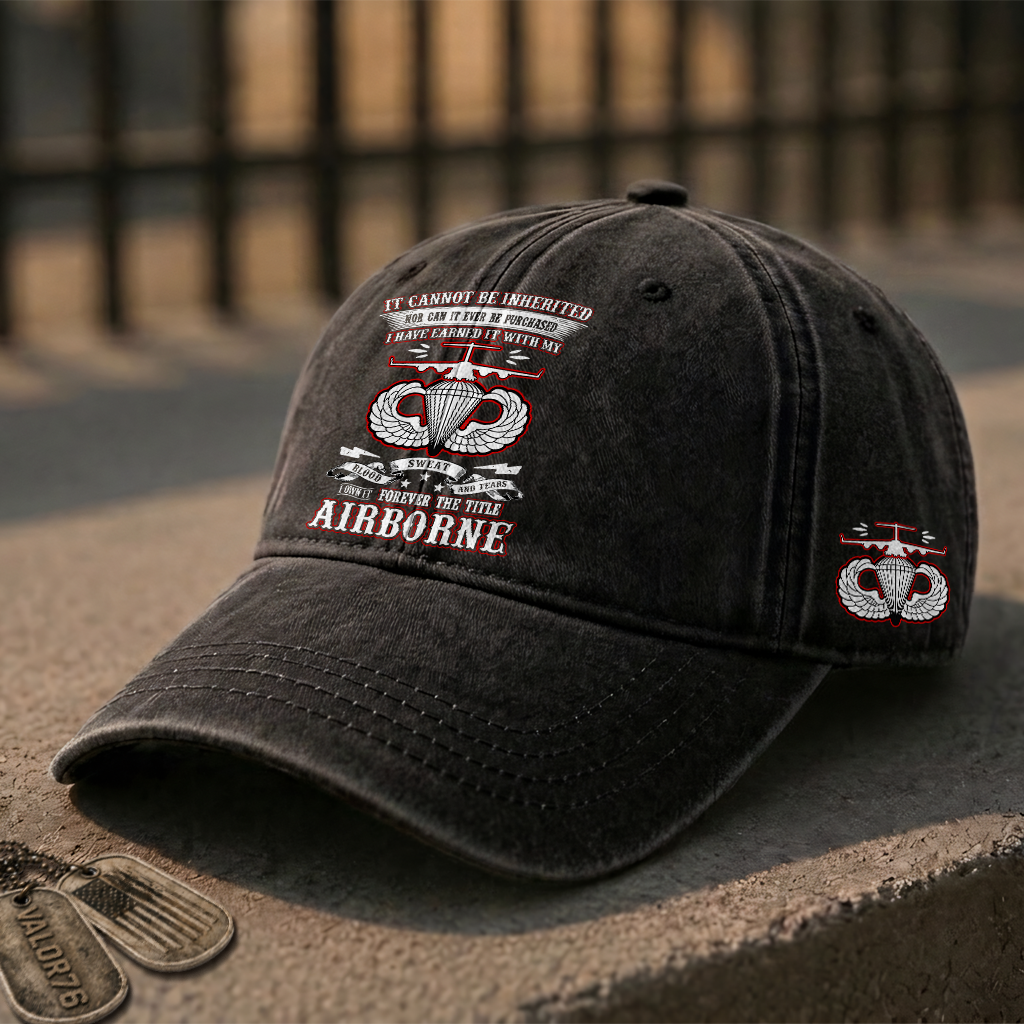 Airborne I Own Forever The Title Washed Cap