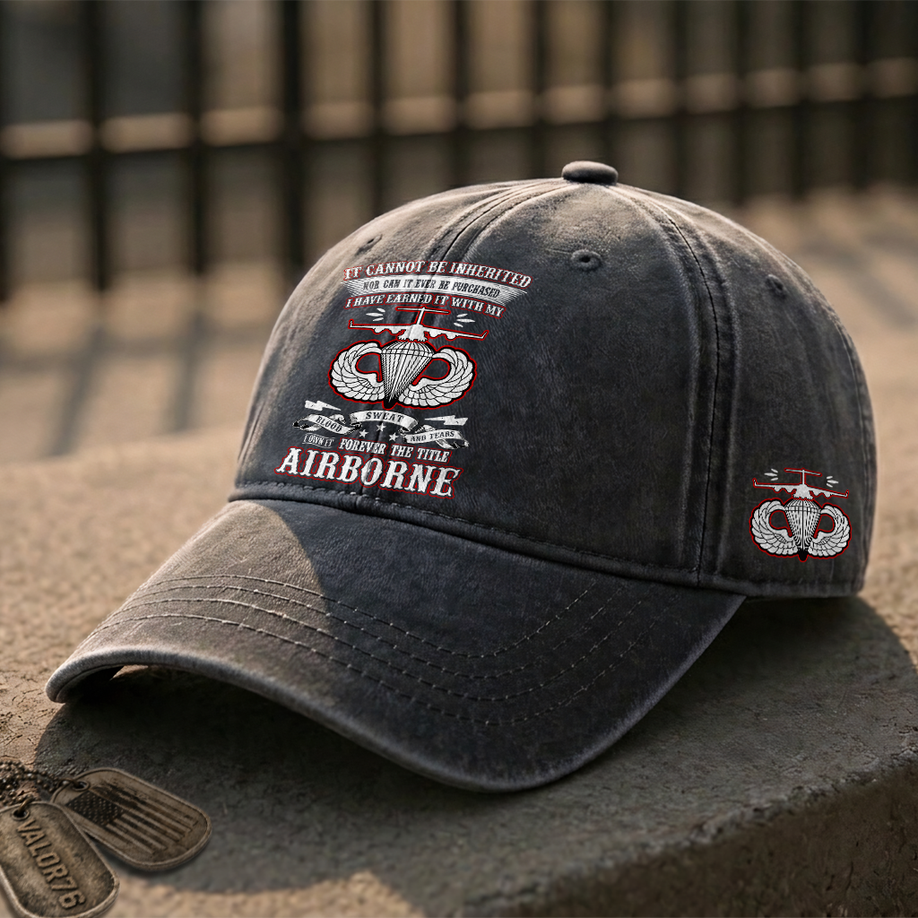 Airborne I Own Forever The Title Washed Cap