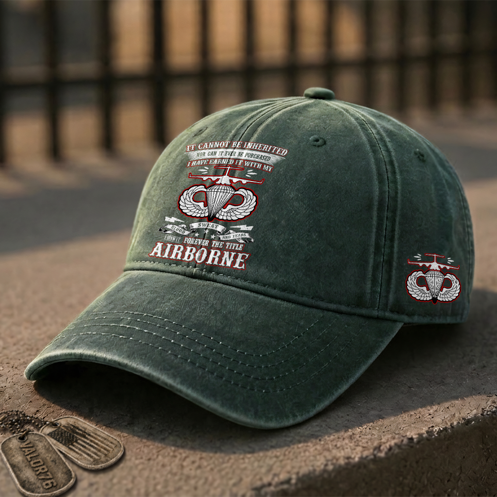Airborne I Own Forever The Title Washed Cap