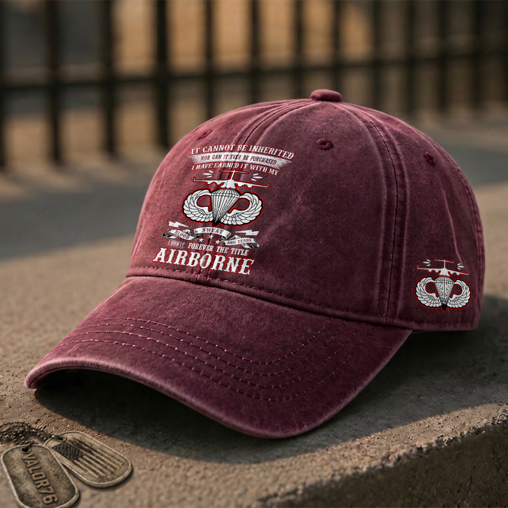 Airborne I Own Forever The Title Washed Cap