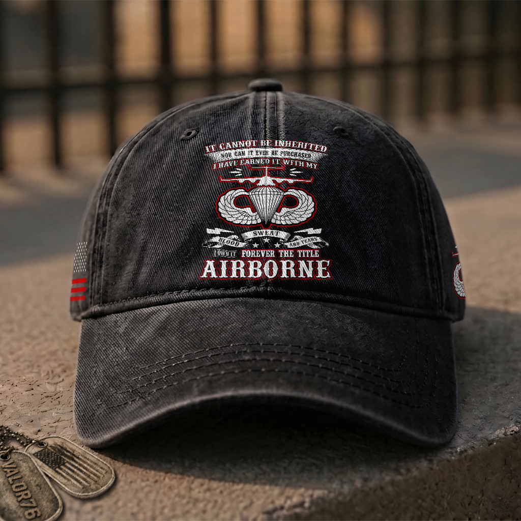 Airborne I Own Forever The Title Washed Cap