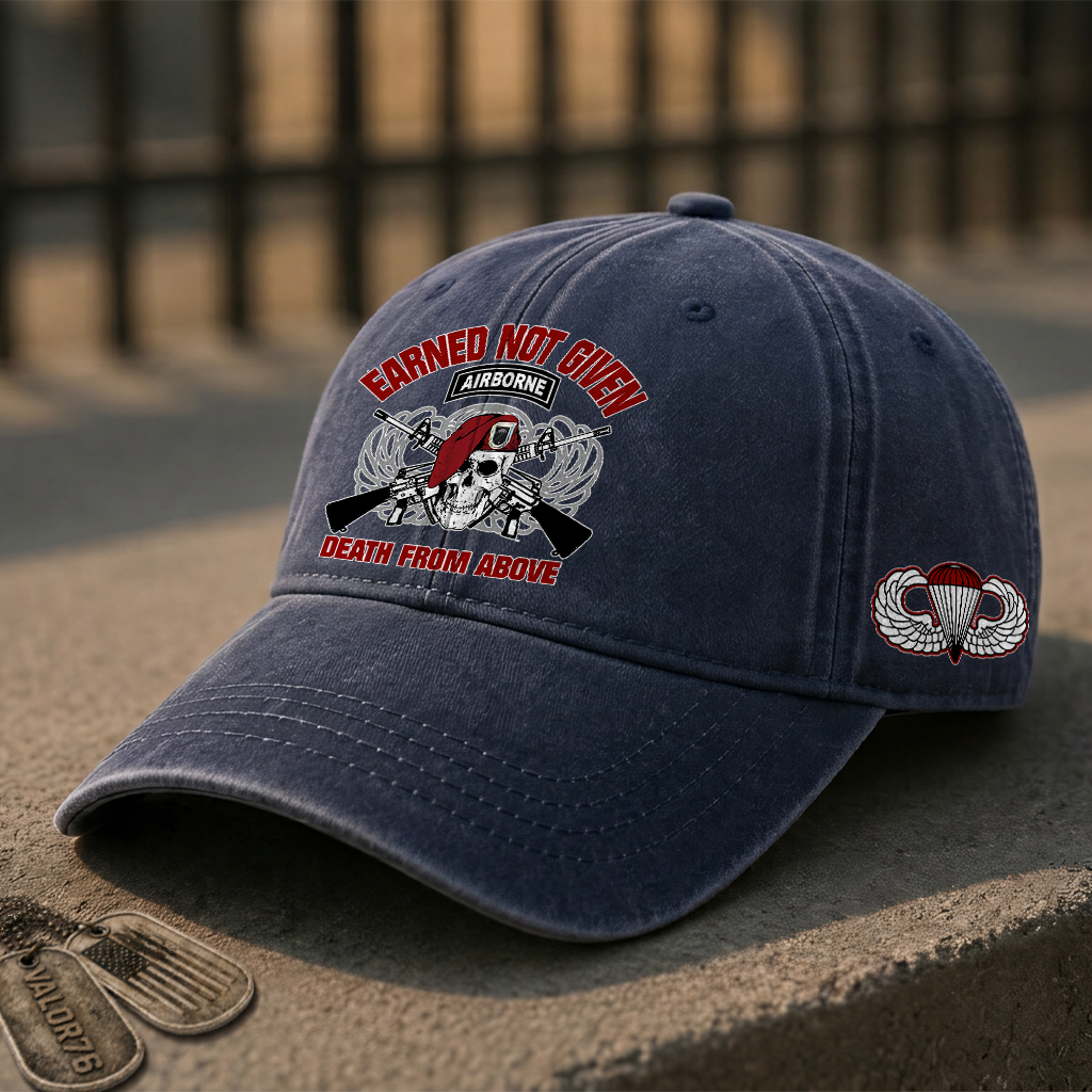 Airborne Death From Above Washed Cap