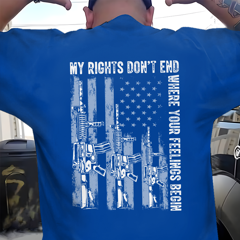 My Rights Don't End Where Your Feelings Begin Classic T-Shirt