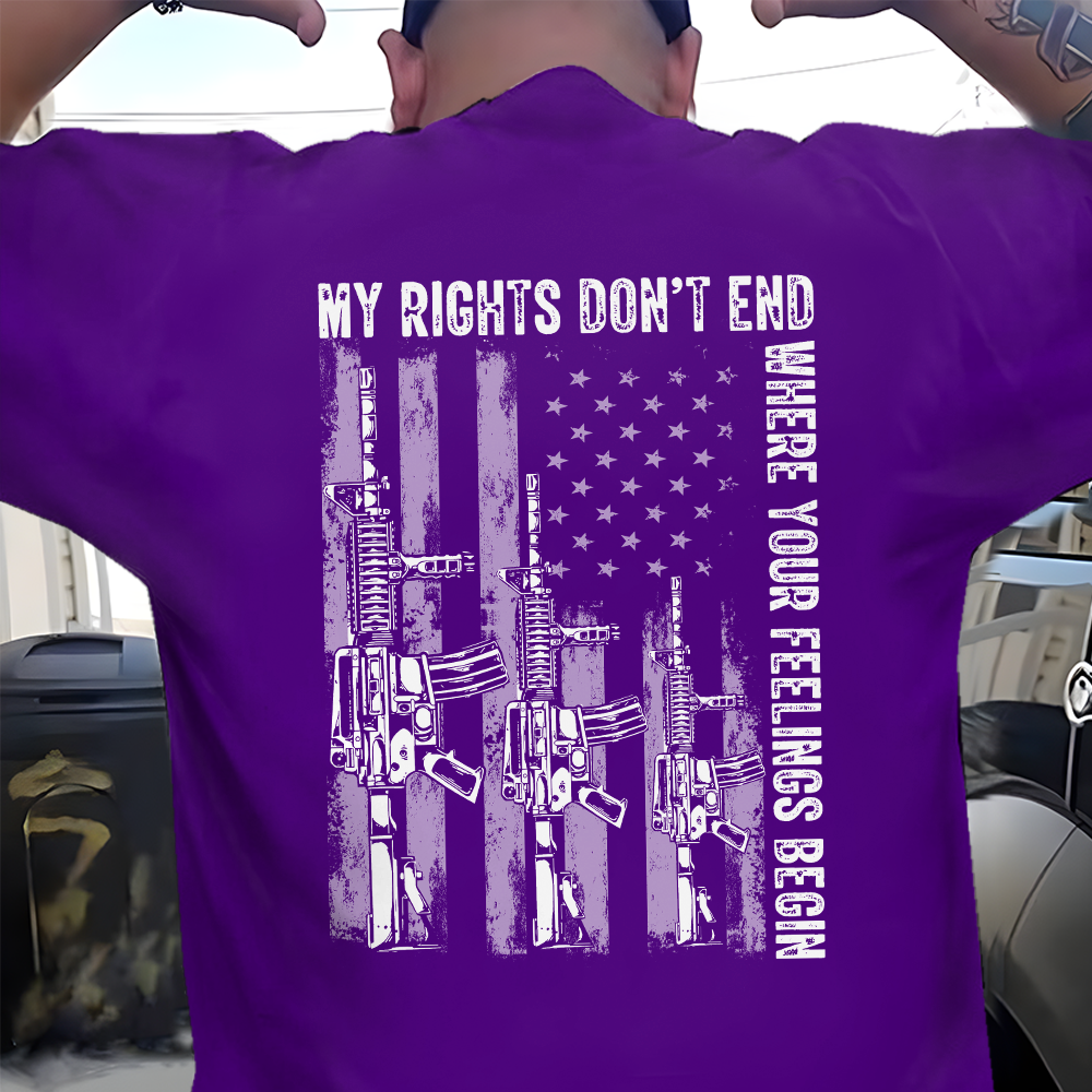 My Rights Don't End Where Your Feelings Begin Classic T-Shirt