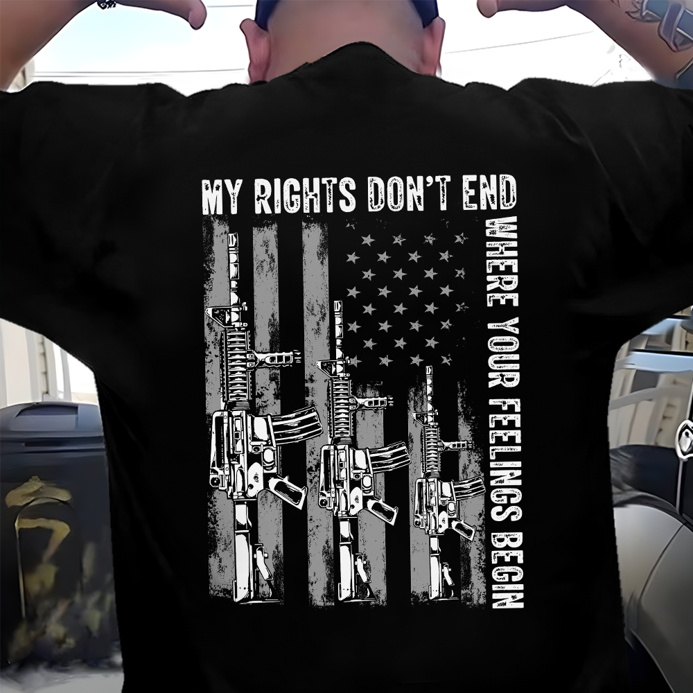 My Rights Don't End Where Your Feelings Begin Classic T-Shirt