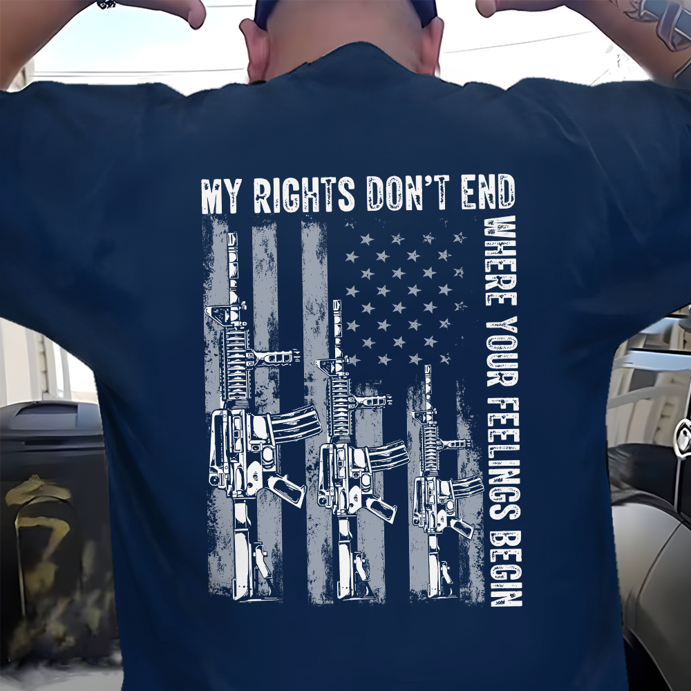 My Rights Don't End Where Your Feelings Begin Classic T-Shirt