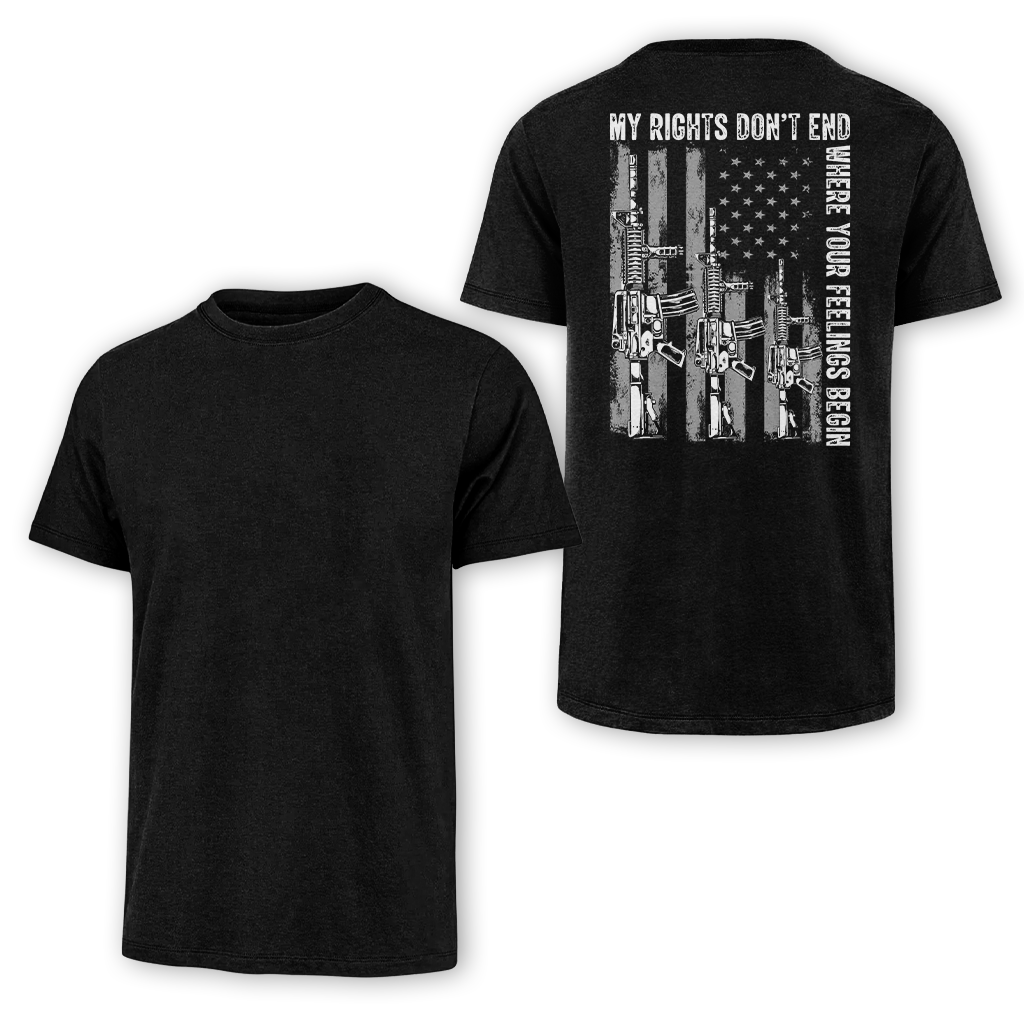 My Rights Don't End Where Your Feelings Begin Classic Tee