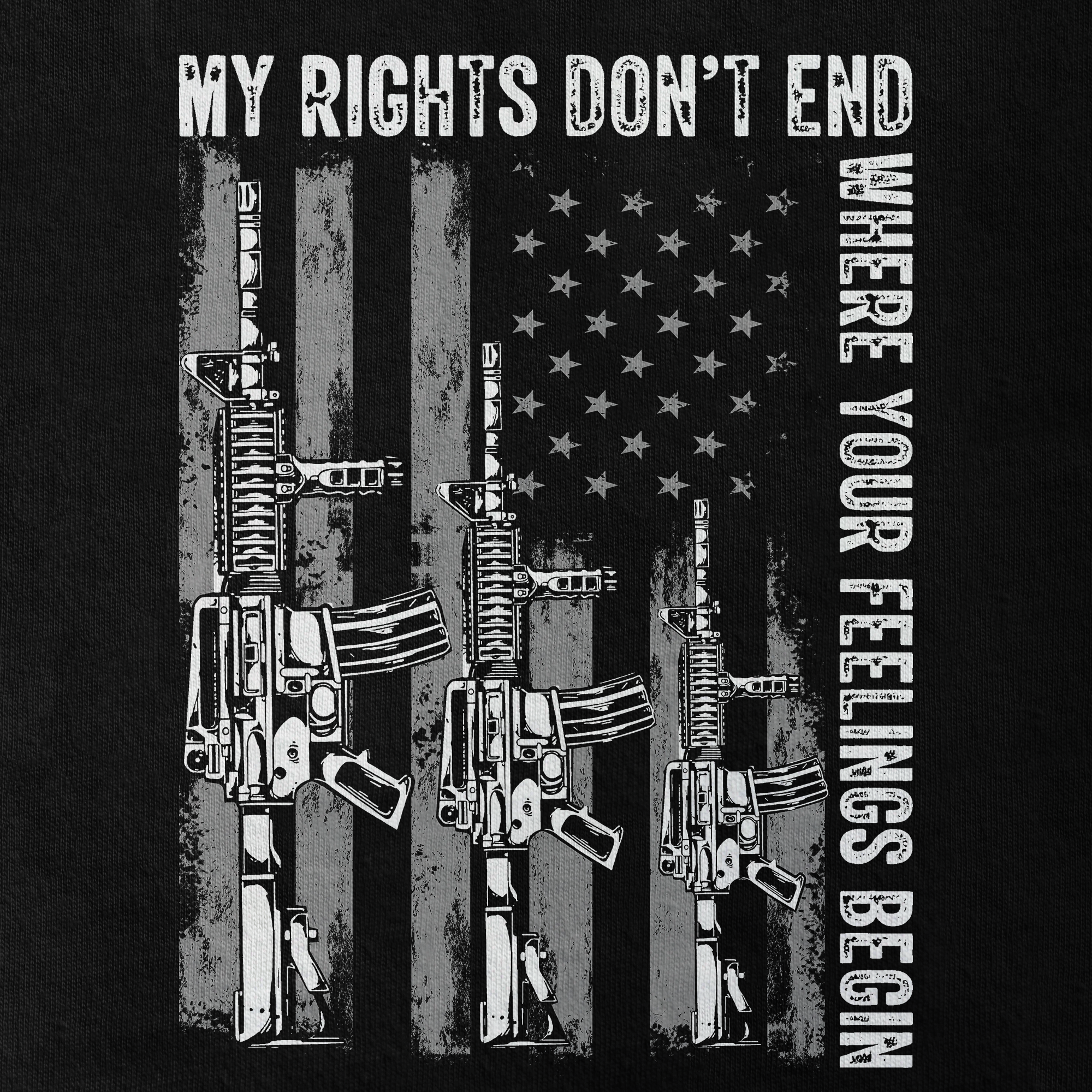 My Rights Don't End Where Your Feelings Begin Classic T-Shirt