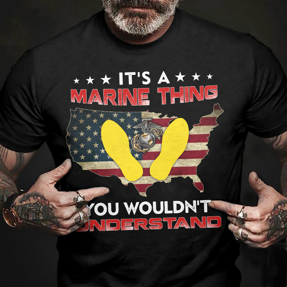 It's A Marine Thing Classic T-Shirt