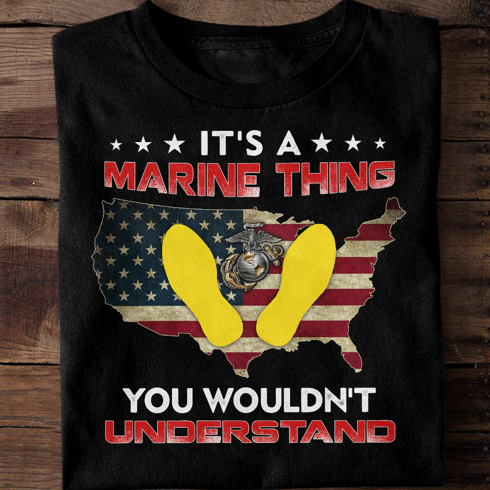 It's A Marine Thing Classic T-Shirt