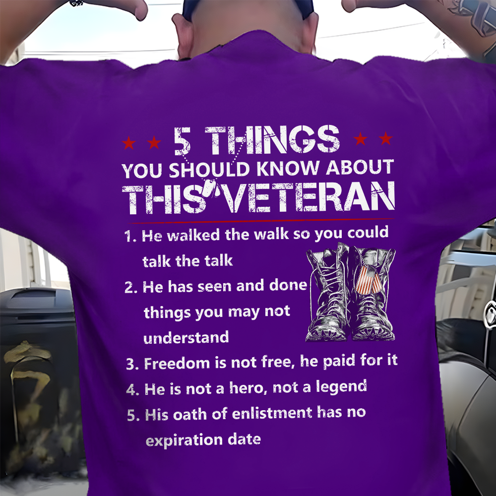 5 Things You Should Know About This Veteran Classic T-Shirt