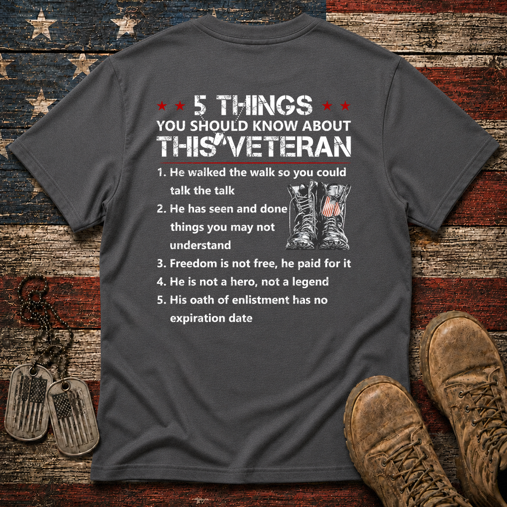 5 Things You Should Know About This Veteran Classic Tee
