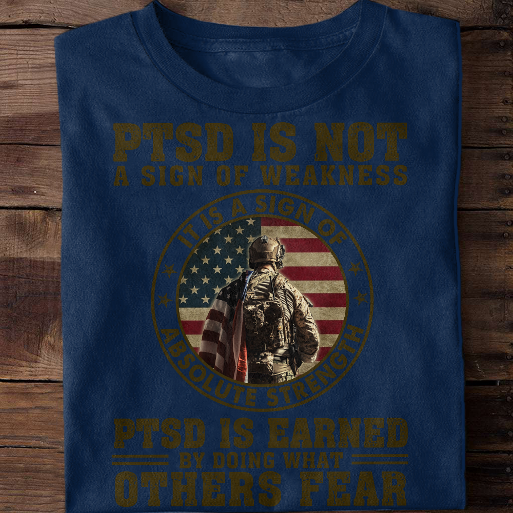 PTSD Is Not A Sign Of Weakness Classic T-Shirt