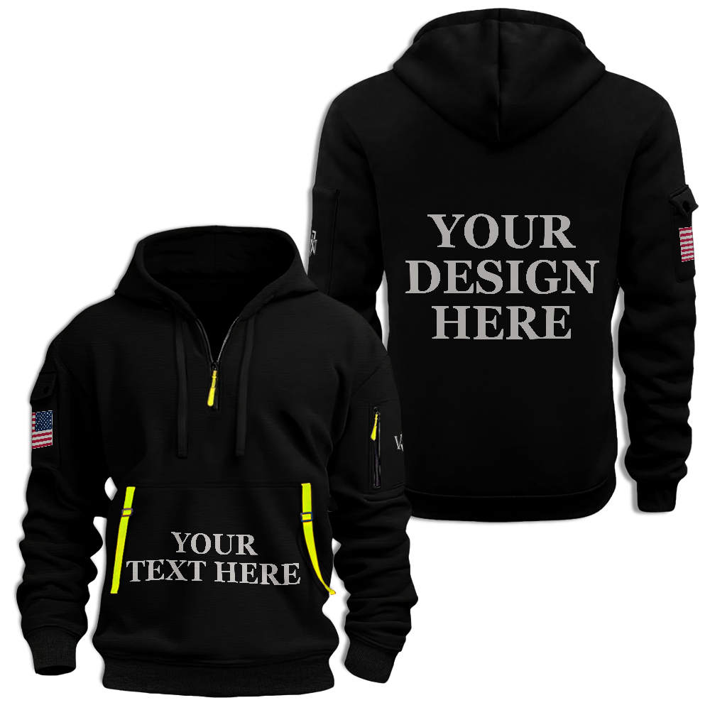 Veteran Foxtrot Uniform Quarter Zip Hoodie