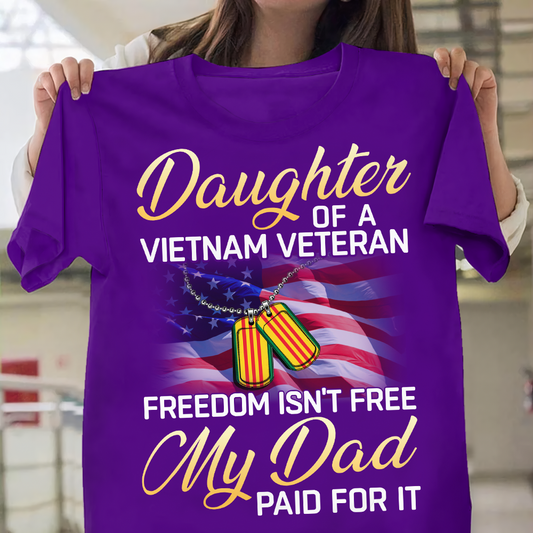 Vietnam Veteran's Daughter Classic T-Shirt