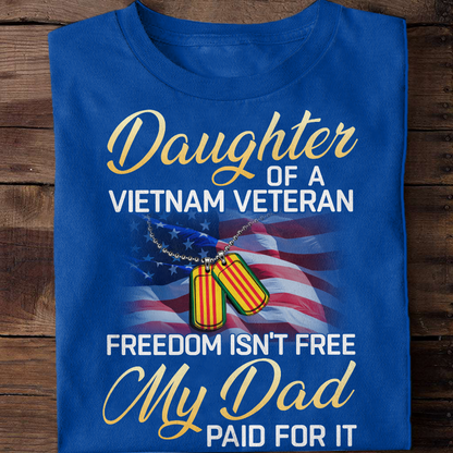 Vietnam Veteran's Daughter Classic T-Shirt