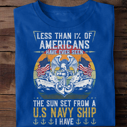 Have Ever Seen Sunset From Navy Ship Classic T-Shirt