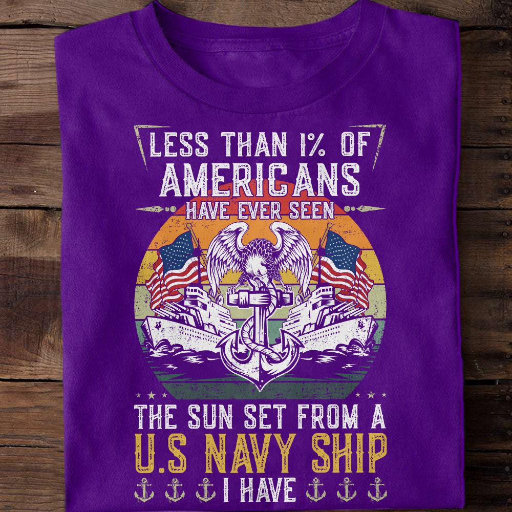 Have Ever Seen Sunset From Navy Ship Classic T-Shirt