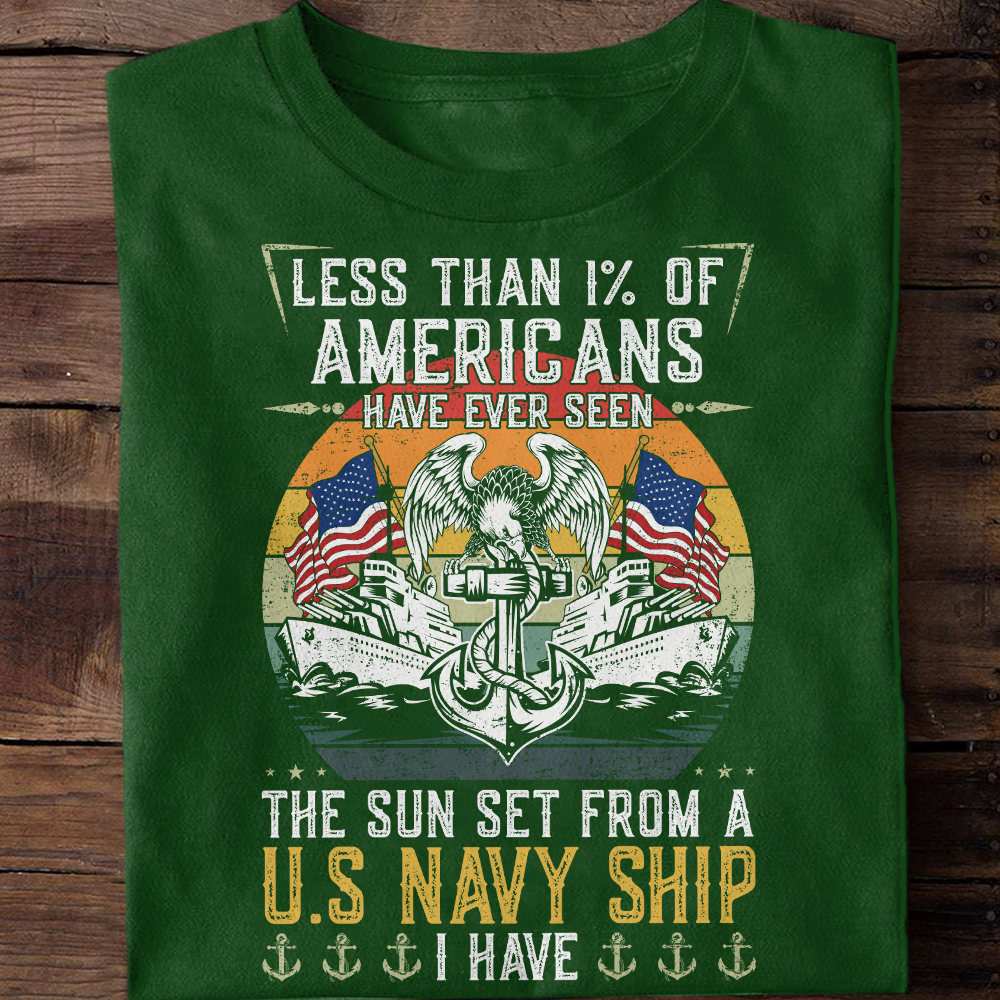 Have Ever Seen Sunset From Navy Ship Classic T-Shirt