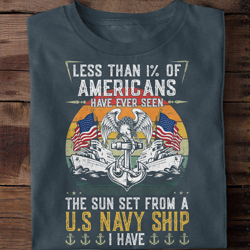 Have Ever Seen Sunset From Navy Ship Classic T-Shirt