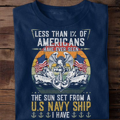 Have Ever Seen Sunset From Navy Ship Classic T-Shirt