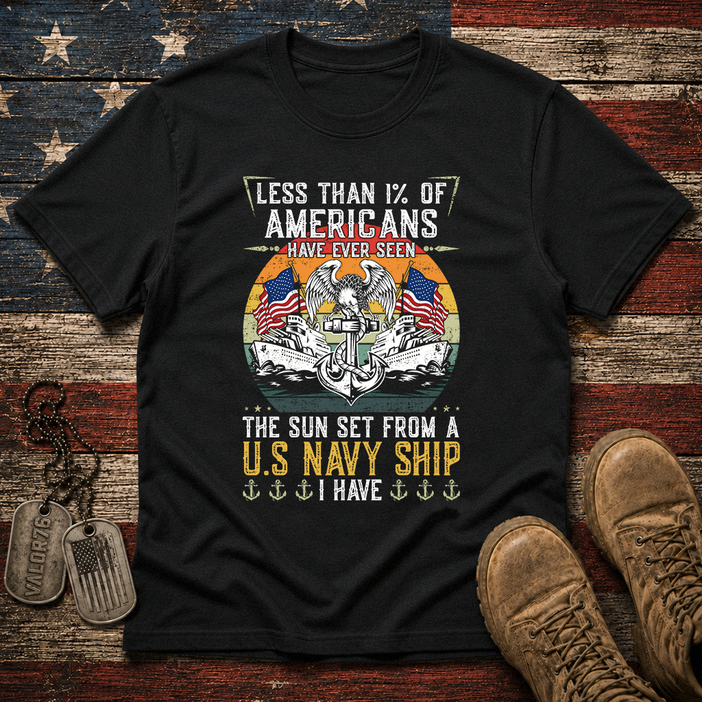 Have Ever Seen Sunset From Navy Ship Classic Tee