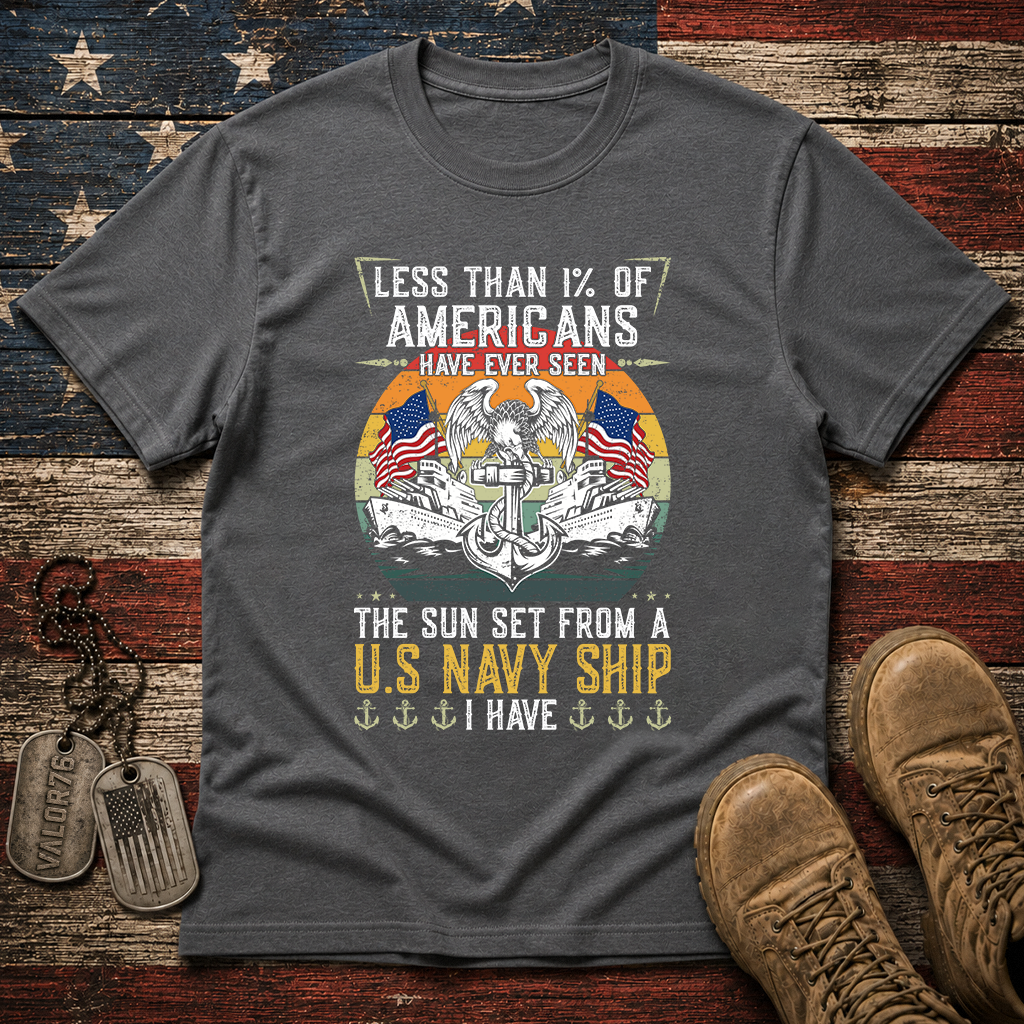 Have Ever Seen Sunset From Navy Ship Classic Tee