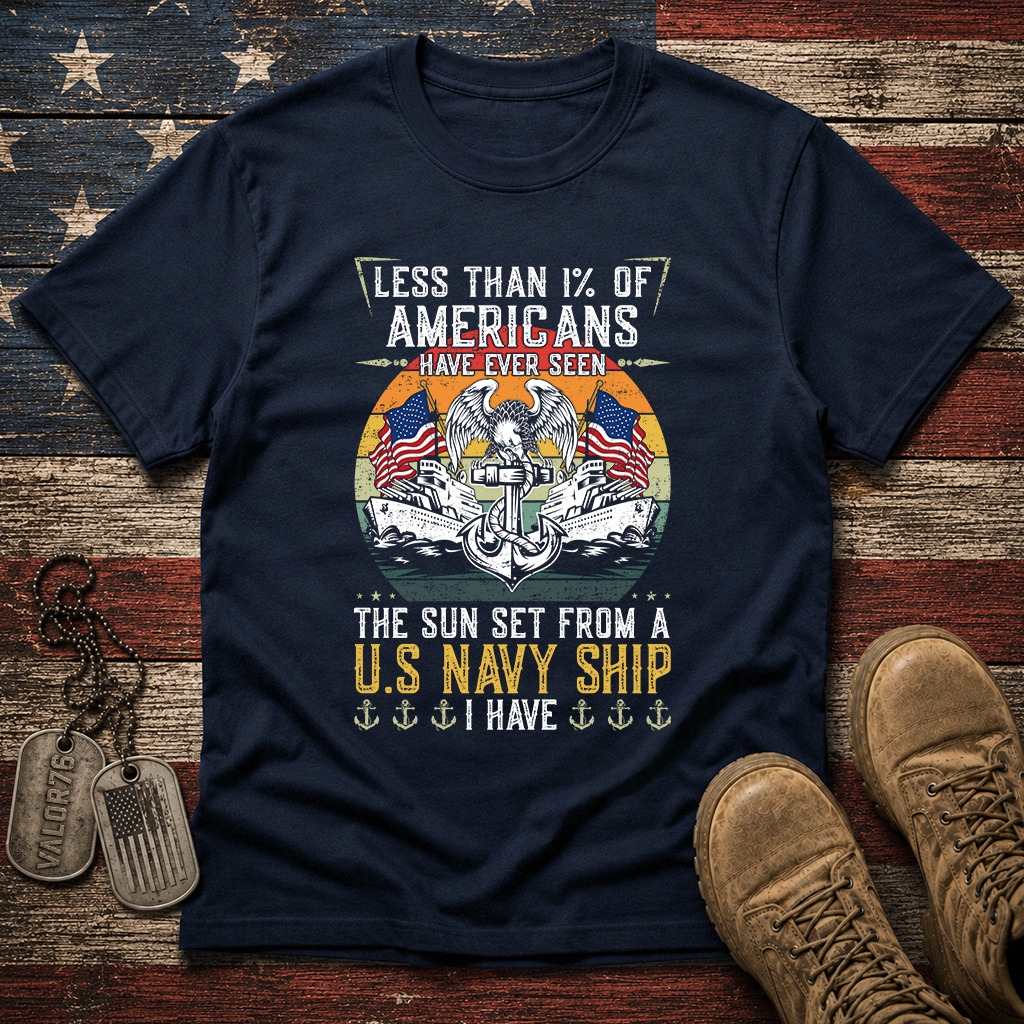 Have Ever Seen Sunset From Navy Ship Classic Tee