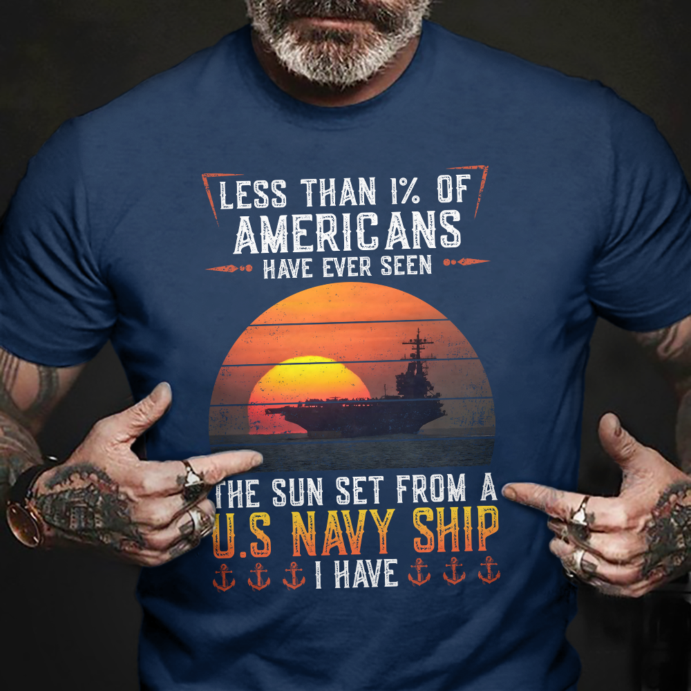 Have Ever Seen Sunset From Navy Ship Classic T-Shirt