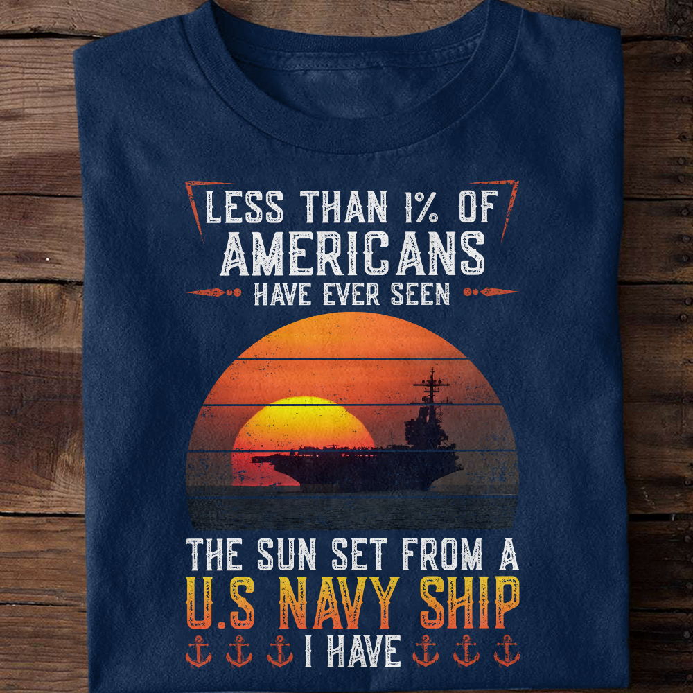 Have Ever Seen Sunset From Navy Ship Classic T-Shirt