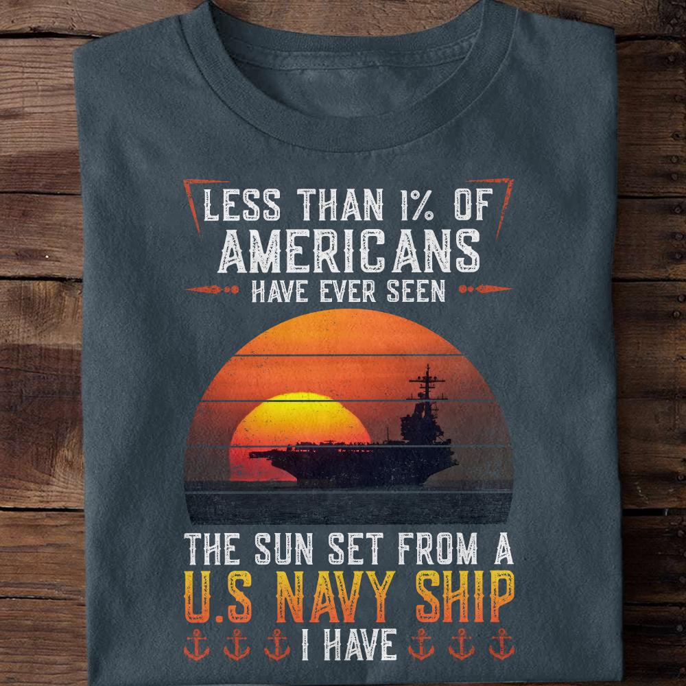 Have Ever Seen Sunset From Navy Ship Classic T-Shirt