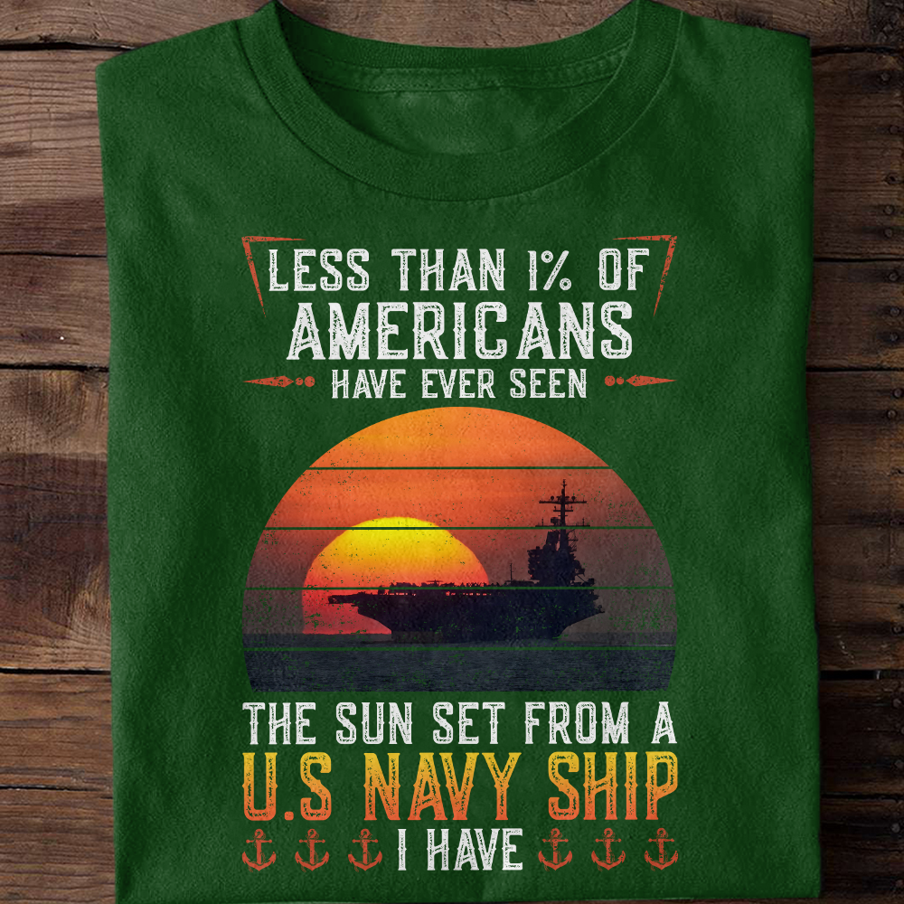 Have Ever Seen Sunset From Navy Ship Classic T-Shirt