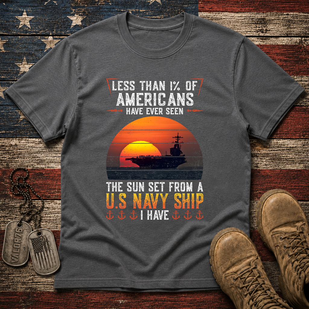Have Ever Seen Sunset From Navy Ship Classic Tee